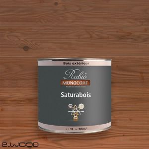 RUBIO SATURATEUR MONOCOUCHE TERRASSE ET BARDAGE BOIS IPÉ - POT 1,0 L