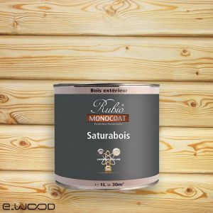 RUBIO SATURATEUR MONOCOUCHE TERRASSE ET BARDAGE BOIS MELEZE NATUREL - POT 1,0 L