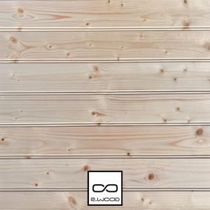 LAMBRIS BOIS EPICÉA NATUREL - RABOTÉ 1 MOUCHETTE 10*90*2950