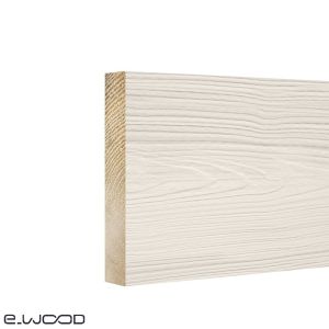 ACCESSOIRES BARDAGE BOIS EPICÉA CLASSE 3.1 PEINT BLANC PERLE - PLANCHE HABILLAGE 21*220*2700