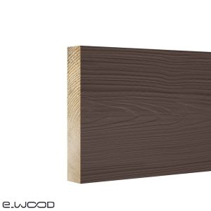ACCESSOIRES BARDAGE BOIS EPICÉA CLASSE 3.1 PEINT BRUN MERCURE - PLANCHE HABILLAGE 21*220*2700
