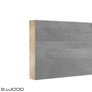ACCESSOIRES BARDAGE BOIS EPICÉA CLASSE 3.1 PEINT GRIS PLATINIUM - PLANCHE HABILLAGE 21*220*2700