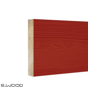 ACCESSOIRES BARDAGE BOIS EPICÉA CLASSE 3.1 PEINT ROUGE CARMIN - PLANCHE HABILLAGE 21*220*2700