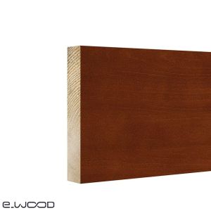 ACCESSOIRES BARDAGE BOIS EPICÉA CLASSE 3.1 PEINT TON BOIS ROUILLE - PLANCHE HABILLAGE 21*220*2700