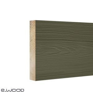 ACCESSOIRES BARDAGE BOIS EPICÉA CLASSE 3.1 PEINT VERT JADE - PLANCHE HABILLAGE 21*220*2700