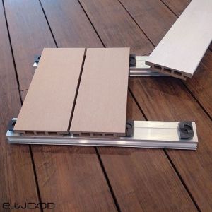 ACCESSOIRES OSSATURE TERRASSE EASY CLIP ALUMINIUM BRUT - RAIL 25*50*2120