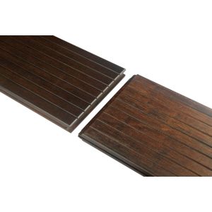 TERRASSE FELIXWOOD® BAMBOO THERMO CLASSE 4 BRUN INTENSE + FINITION HUILÉ - CLIP 18*155*1850