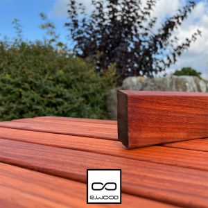 BARDAGE BOIS PADOUK CLASSE 4 NATUREL - SVEN1 20*68*LONG.DISPONIBLE