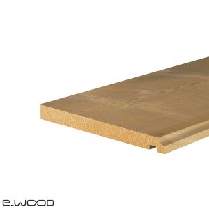 PLANCHE DE RIVE BOIS EPICÉA NATUREL - 1 CONGÉ 1 RAINURE 20*170*LONG.DISPONIBLE