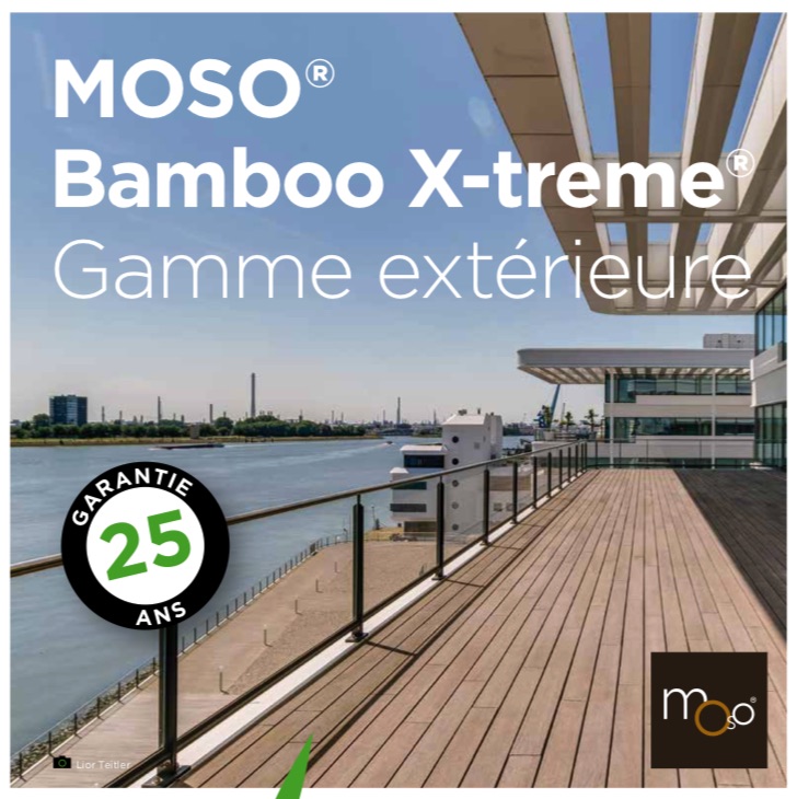 Moso® bamboo thermo - alternative écologique aux bois tropicaux