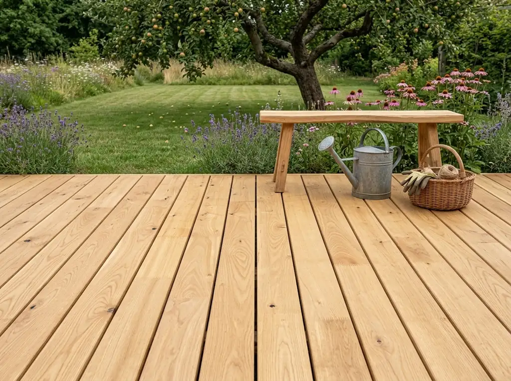 Lame terrasse robinier